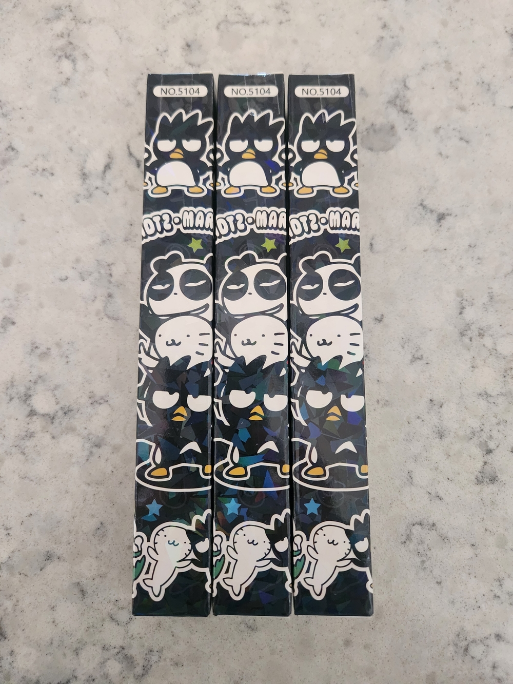 Blind Box Bad Badtz Pens Set